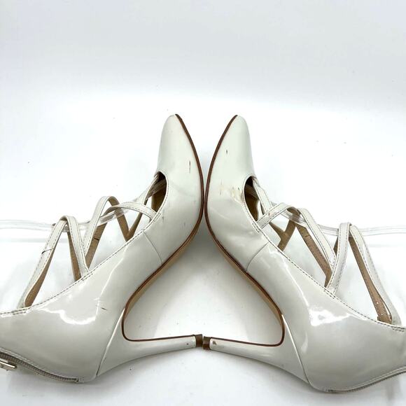 Marc Fisher Danger Strappy Pumps Patent Leather 6 US - Picture 8 of 10